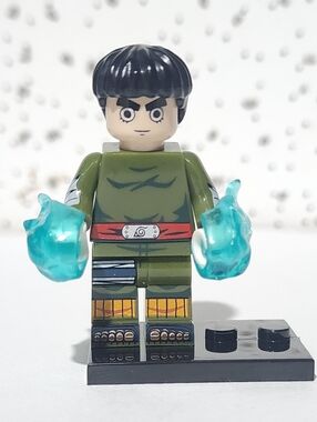 Rock Lee minifigure from the Naruto anime series, Custom lego